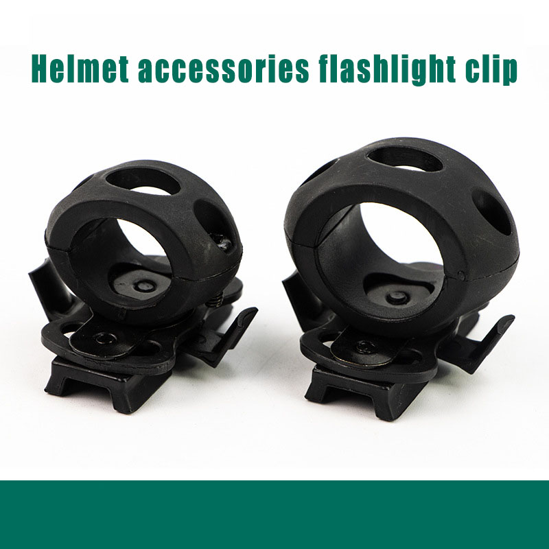 Outdoor Lighting Track - 専用照明クイックリリース懐中電灯ホルダー FAST、MICH2000、IBH トラックタクティカルヘルメット固定アダプター付き アウトドアスポーツ
