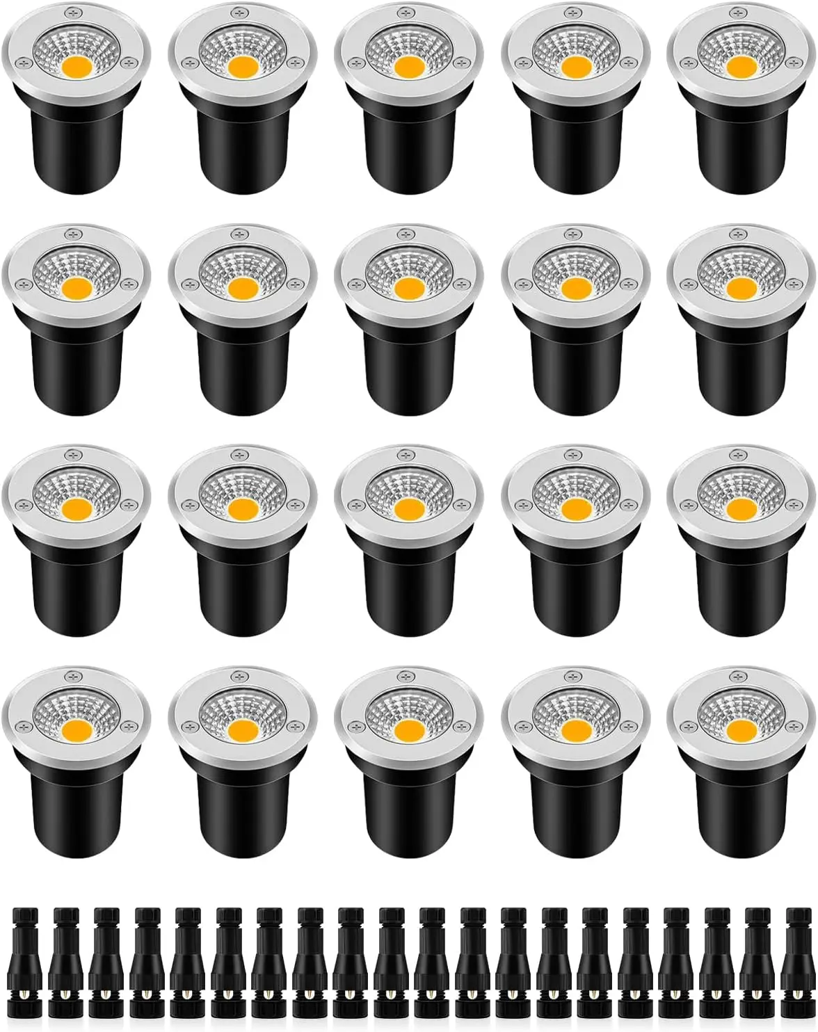 Wired Pathway Light - 低電圧景観照明 ウェルライト LED 地中埋込型ライト IP67 防水
