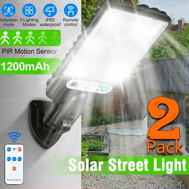 Outdoor Lighting Ground - 屋外ソーラーガーデンライト 人感センサー搭載 3モード テラス/ガレージ/中庭用 防水屋外ソーラーランプ