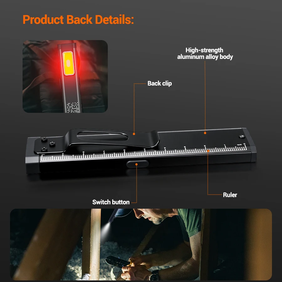 ミニポータブル充電式LED懐中電灯、防水屋外作業用ポケット懐 - Outdoor Lighting House のレビューと価格