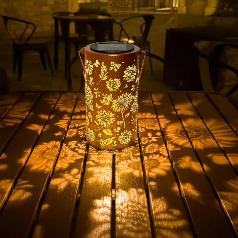 ひまわりライトとシャドウライト防水屋外ライトソーラーパワーで - Outdoor Lighting Electric のレビューと価格