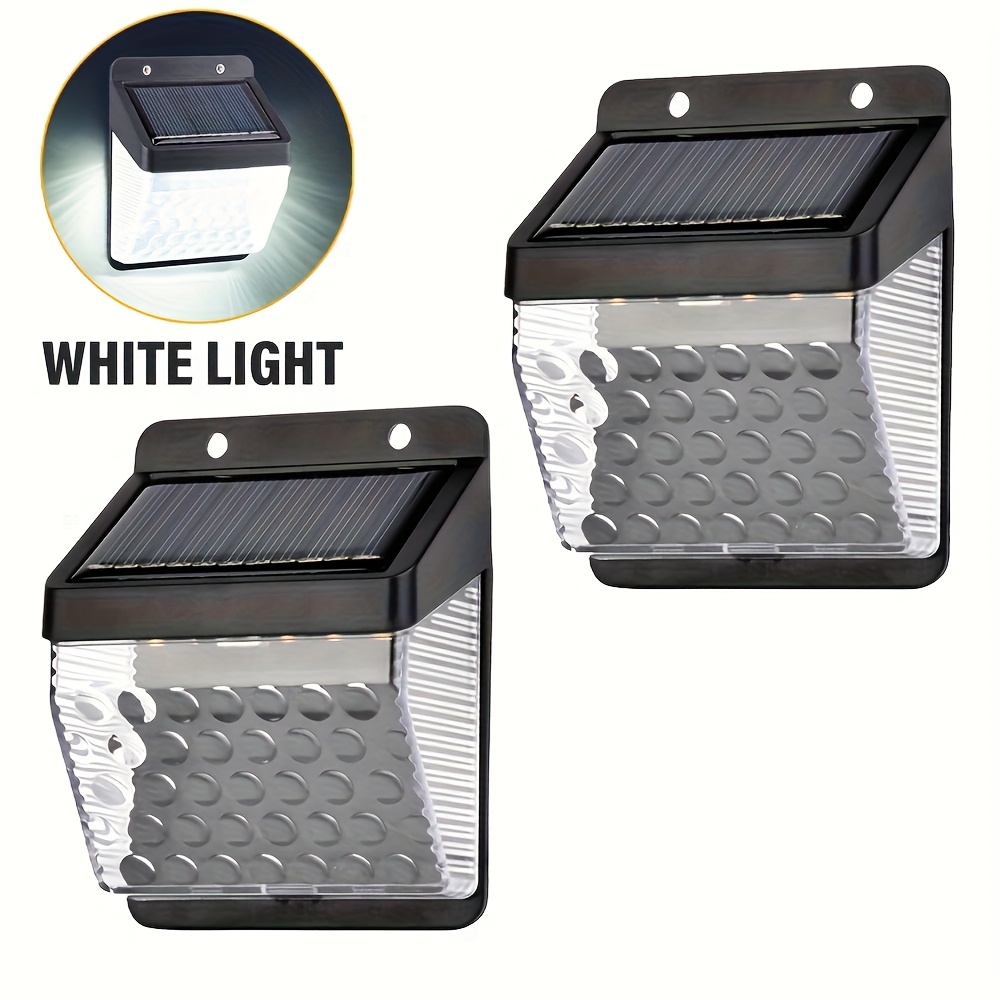 LED ソーラーライト PIR モーションセンサーウォールラ - Outdoor Lighting Electric のレビューと価格