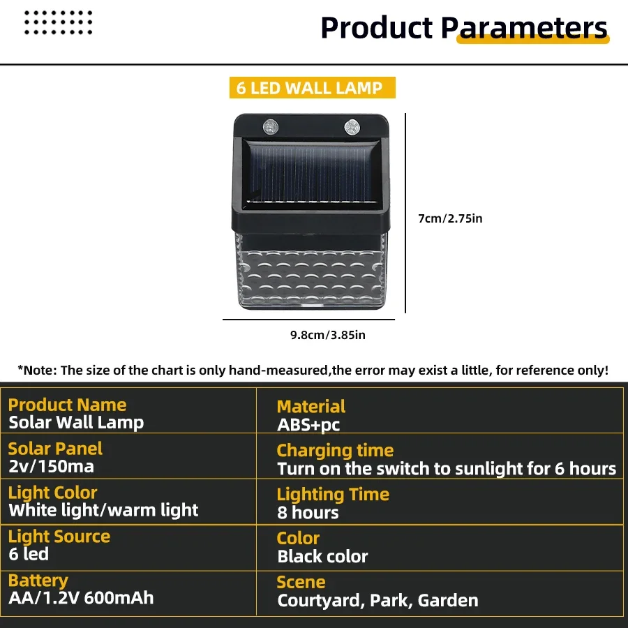 LED ソーラーライト PIR モーションセンサーウォールラ - Outdoor Lighting Electric のレビューと価格