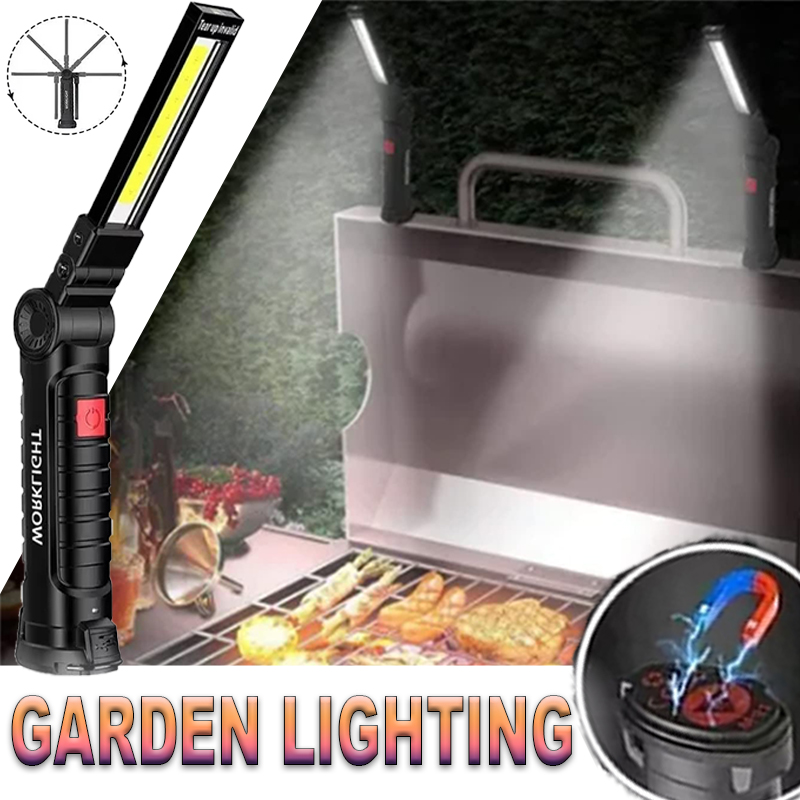 ポータブル LED 懐中電灯 磁気フック付き 屋外修理作業灯 - Outdoor Lighting Electric のレビューと価格
