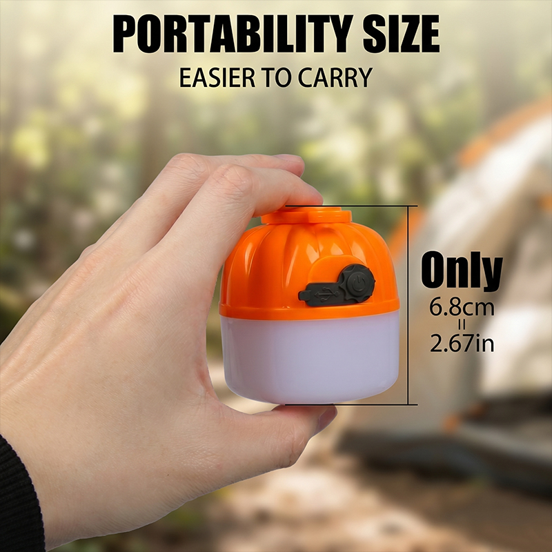 ミニポータブル LED カボチャ電球 6500K 充電式目の - Outdoor Lighting Electric のレビューと価格