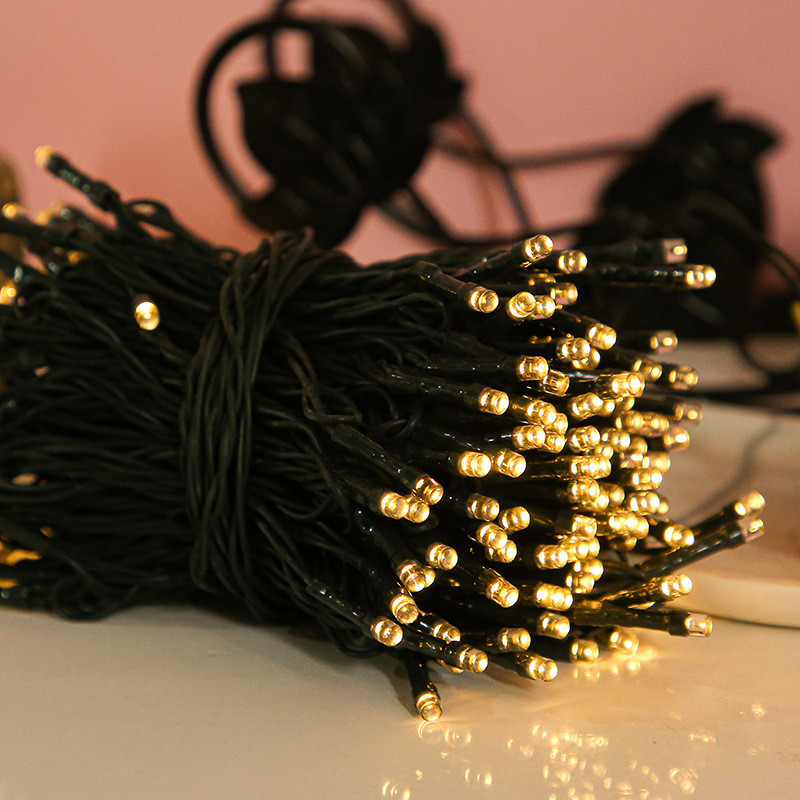 屋外ソーラーライトストリング 8 モード LED クリスマス - Solar Fairy String のレビューと価格