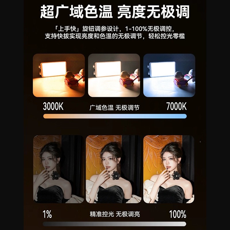 40WRGBフルカラーフィルライト、ライブビューティーフィル - Outdoor Lighting For Photography のレビューと価格