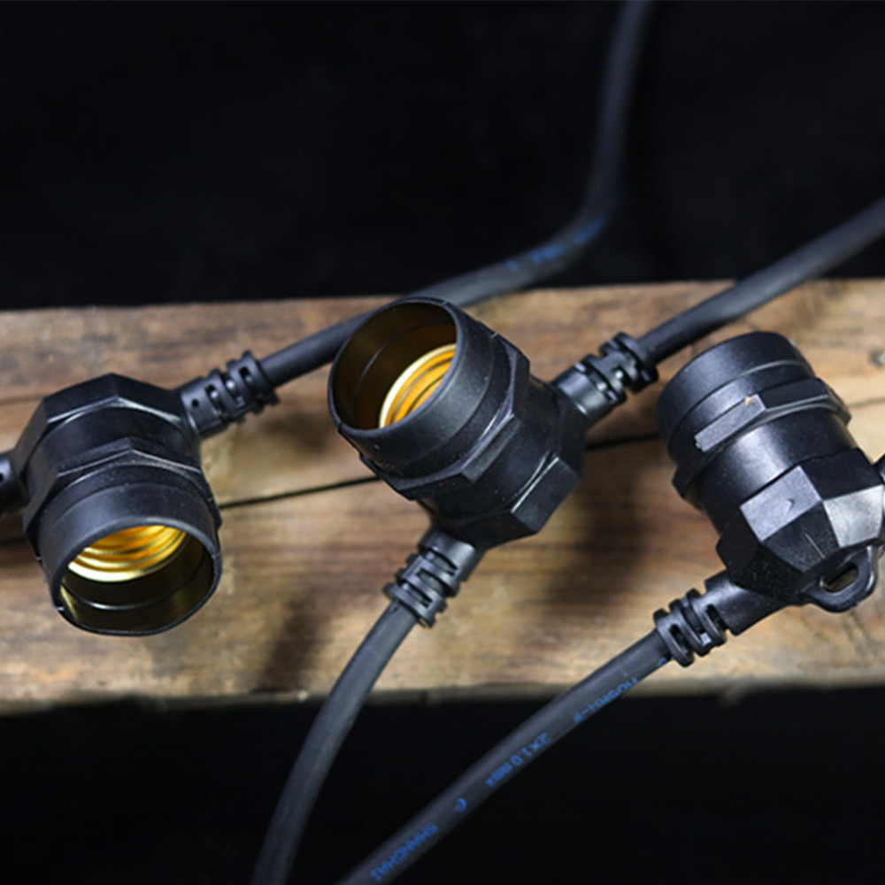 10 メートルケーブル LED ストリング商用グレード防水  - Outdoor Lighting Extension Cord のレビューと価格