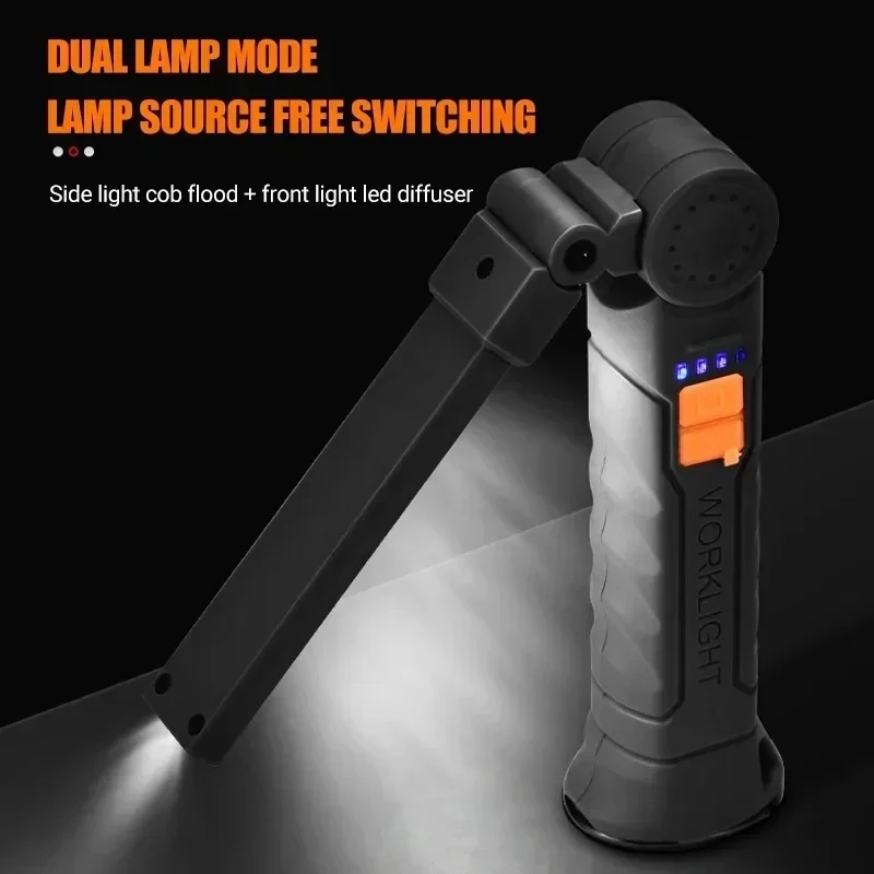 ポータブル COB LED 懐中電灯 USB 充電式ワークラ - Outdoor Lighting Electric のレビューと価格
