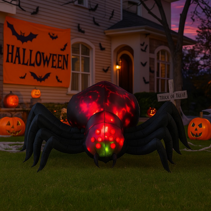6フィート屋外ホリデーデコレーションインフレータブルモデルハ - Outdoor Lighting Halloween のレビューと価格