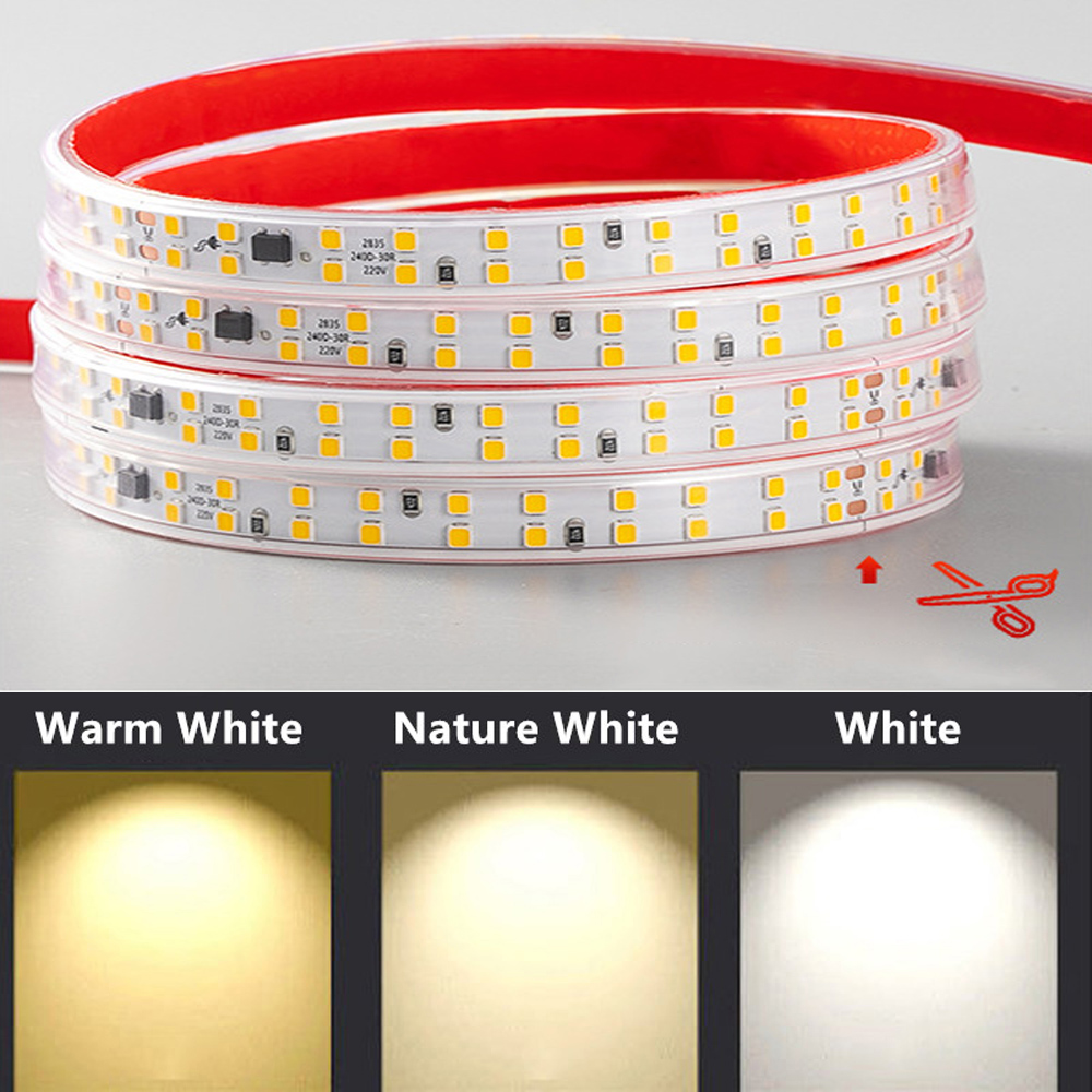 AC Led ストリップライト 220V ランプ 2835  - Outdoor Lighting Volt のレビューと価格
