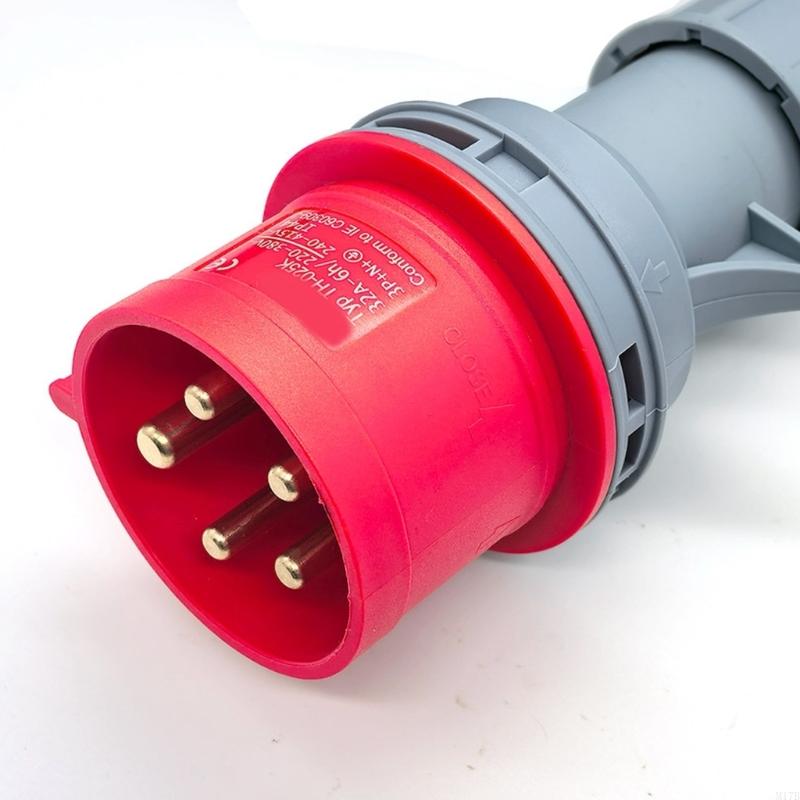M17B 50 センチメートル 5 ワイヤー工業用アダプタコ - Outdoor Lighting Extension Cord のレビューと価格