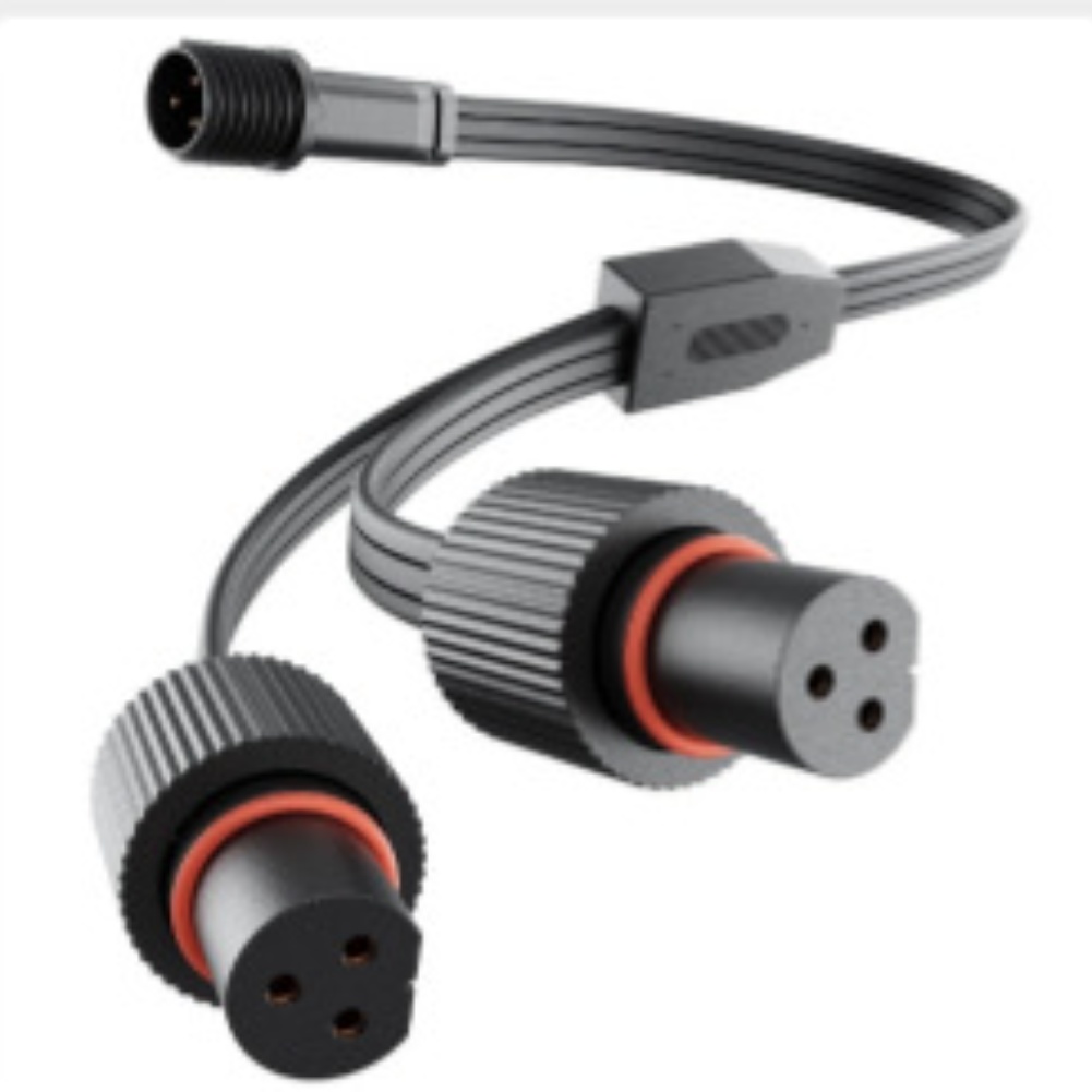 防水 Y 字型電源スプリッターコード固定屋外照明用互換モデル - Outdoor Lighting Extension Cord のレビューと価格