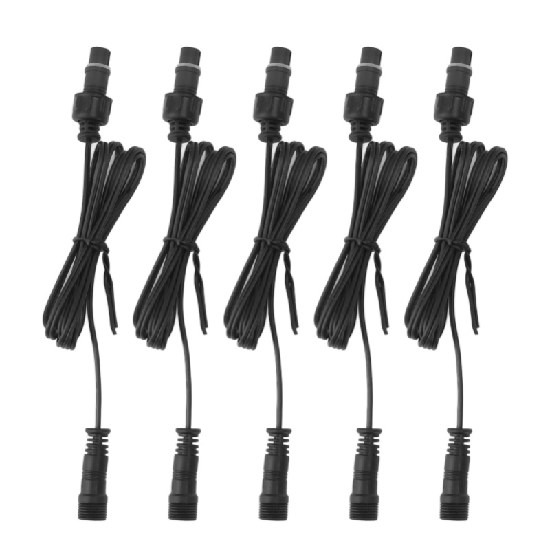 5 個 3.3 フィートデッキライト延長ケーブル 2 ピン  - Outdoor Lighting Extension Cord のレビューと価格