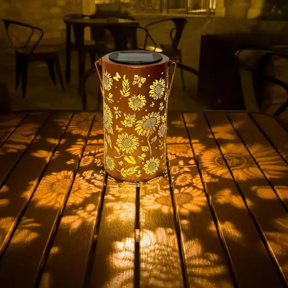 ひまわりライト＆シャドウライト 防水屋外ライト 夜間通路・芝 - Outdoor Lighting Lanterns のレビューと価格