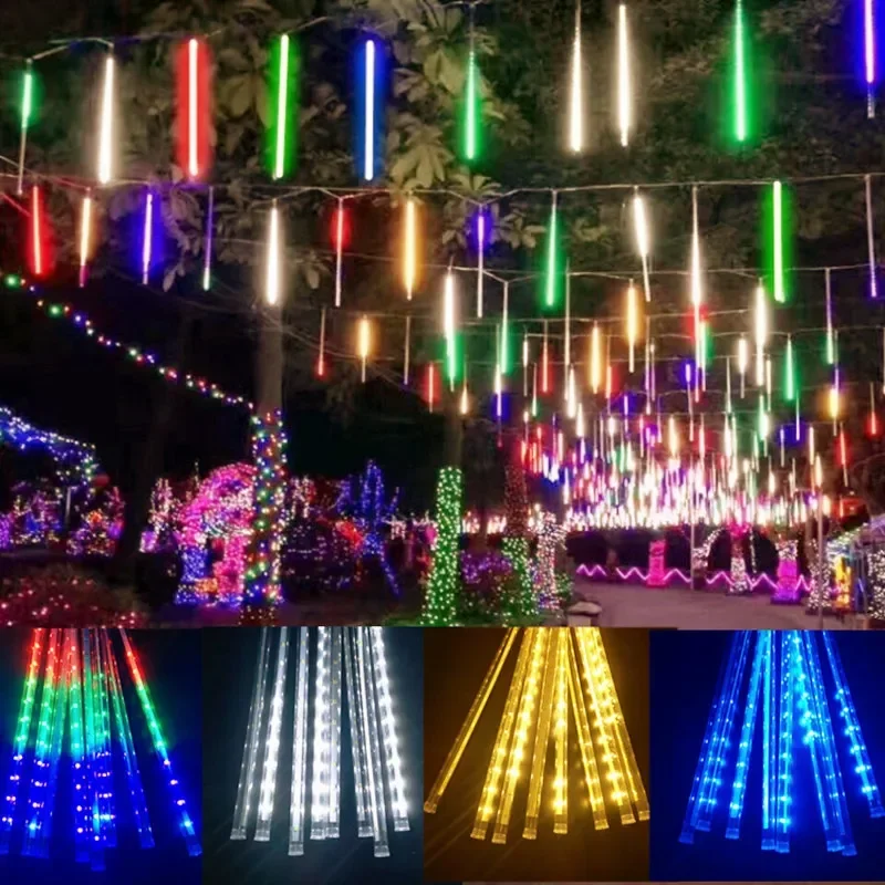 30 センチメートル/50 センチメートル防水流星雨雨 8  - Outdoor Lighting Event のレビューと価格