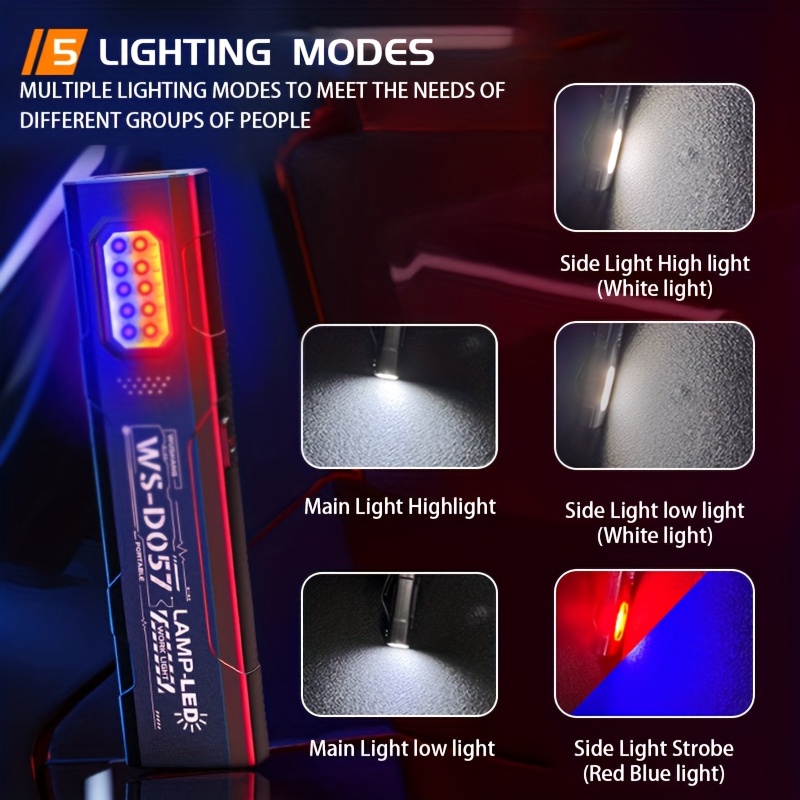 強力なミニセキュリティフラッシュ作業灯警告灯強力ライトミニポ - Outdoor Lighting Electric のレビューと価格