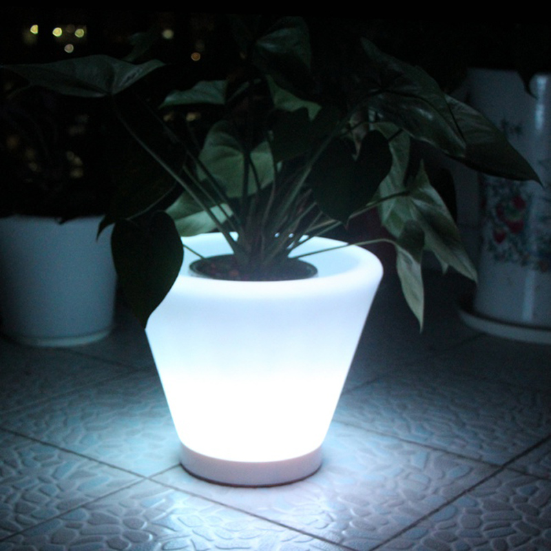 D28*H29cm、D38*H40cm、発光フラワーポット、 - Outdoor Lighting Options のレビューと価格