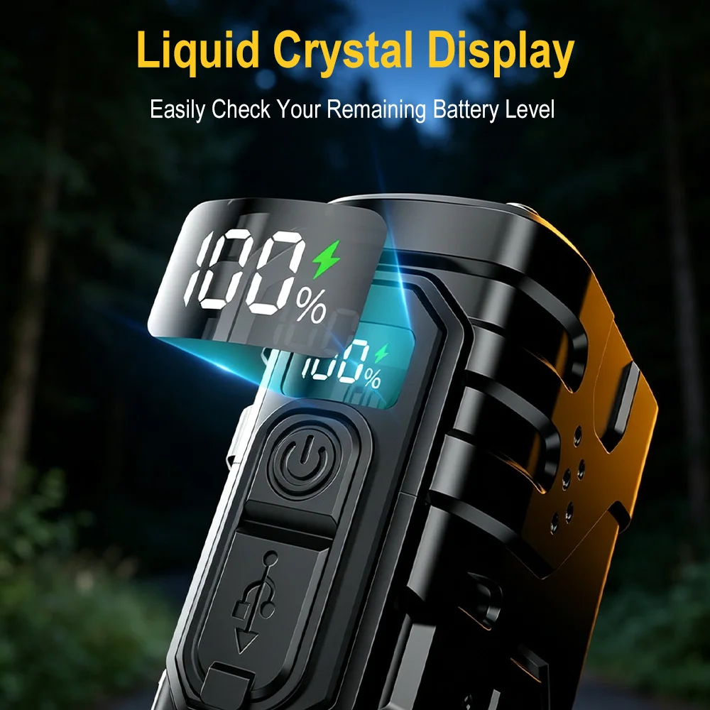 BORUIiT ハンドクランク EDC LED フラッシュラ - Outdoor Lighting House のレビューと価格
