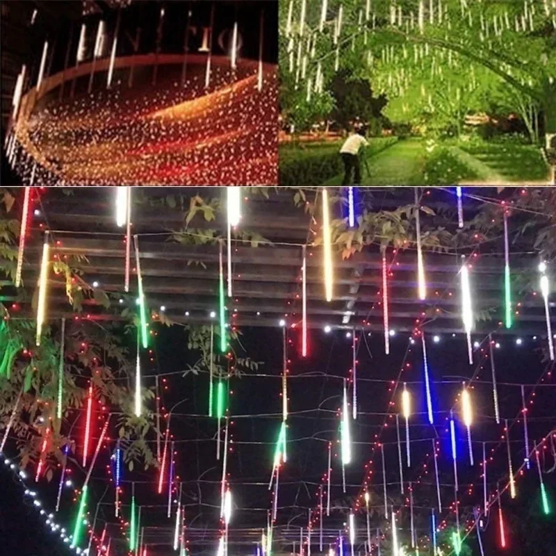 30 センチメートル/50 センチメートル防水流星雨雨 8  - Outdoor Lighting Event のレビューと価格
