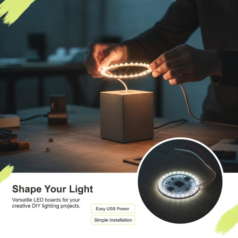 クールホワイト 5V LEDライトボードモジュール 10W/ - Outdoor Lighting Options のレビューと価格