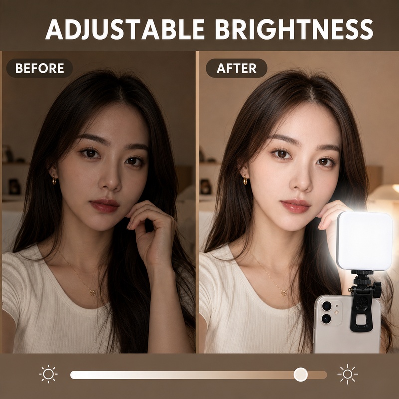 DY11ミニポータブルクリップオン携帯用フィルライト、ノート - Outdoor Lighting For Photography のレビューと価格