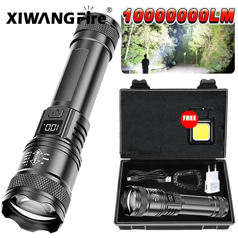 超高輝度 LED 懐中電灯 2000LM Type-C 充電 - Outdoor Lighting Electric のレビューと価格