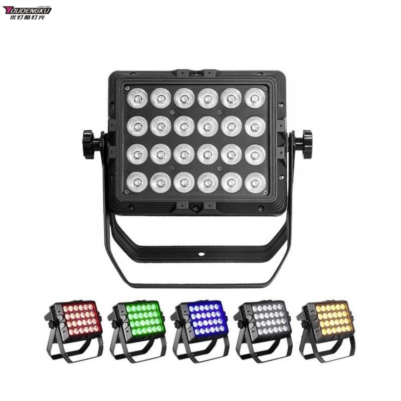 4個の防水LEDシティカラーウォッシュライト 24x18W  - Outdoor Lighting Options のレビューと価格