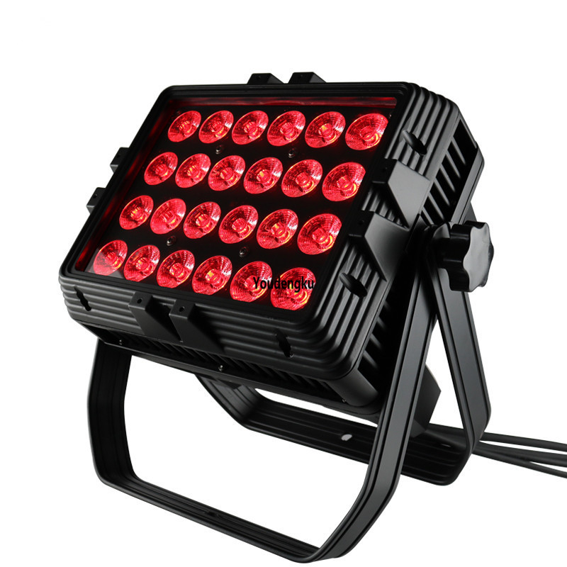 4個の防水LEDシティカラーウォッシュライト 24x18W  - Outdoor Lighting Options のレビューと価格