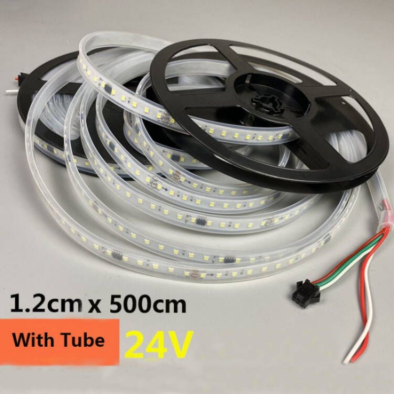 16.5フィート（5メートル）24VフローLEDストリップト - Outdoor Lighting Track のレビューと価格