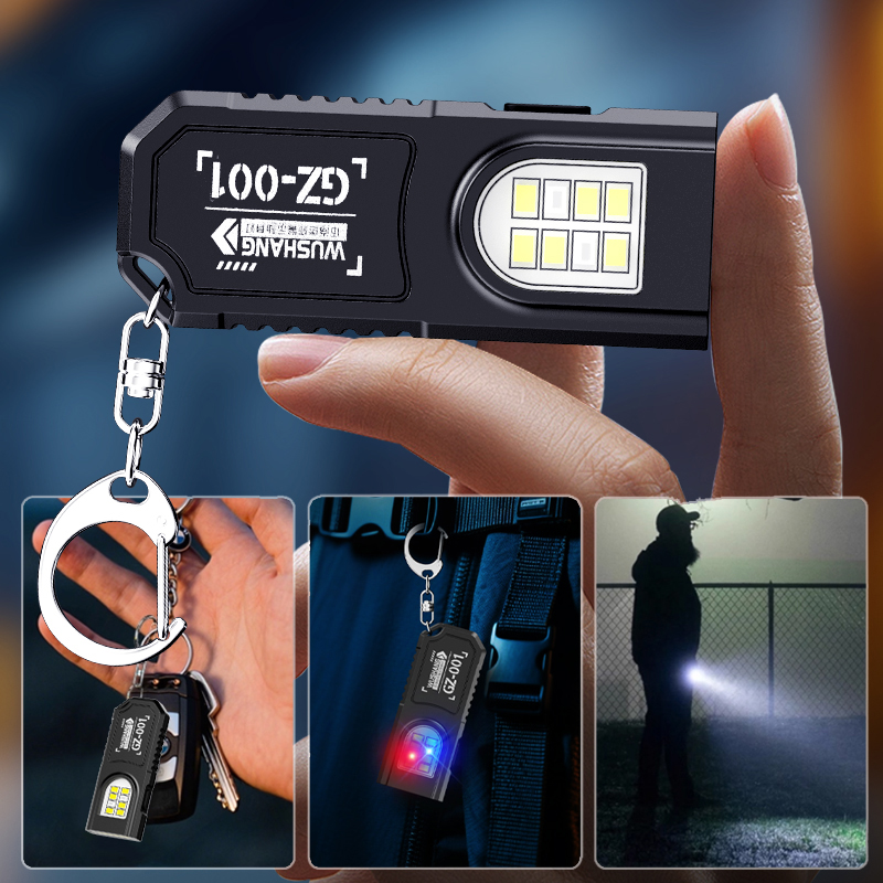 ポータブルキーホルダー LED COB 懐中電灯 USB 充 - Outdoor Lighting Electric のレビューと価格