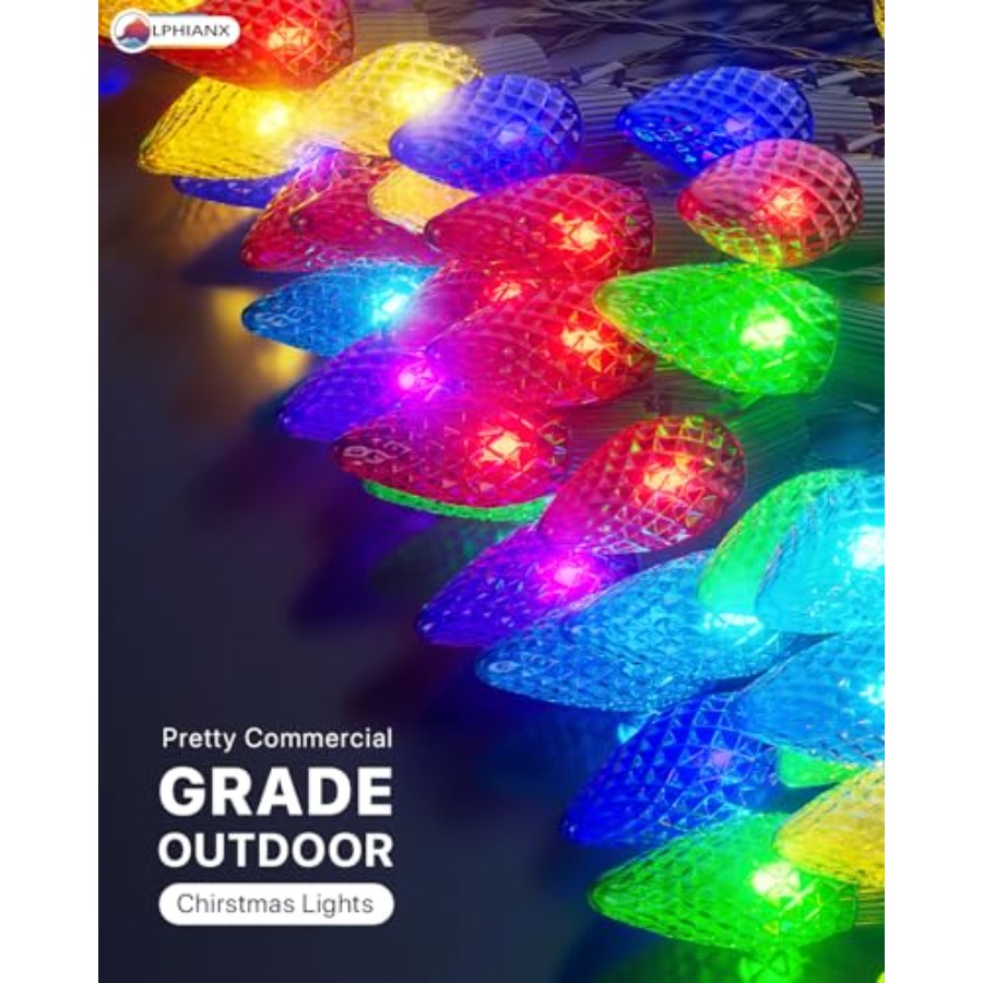 屋外用クリスマスライト、PVCコーティング銅線、マルチカラー - Outdoor Lighting Event のレビューと価格