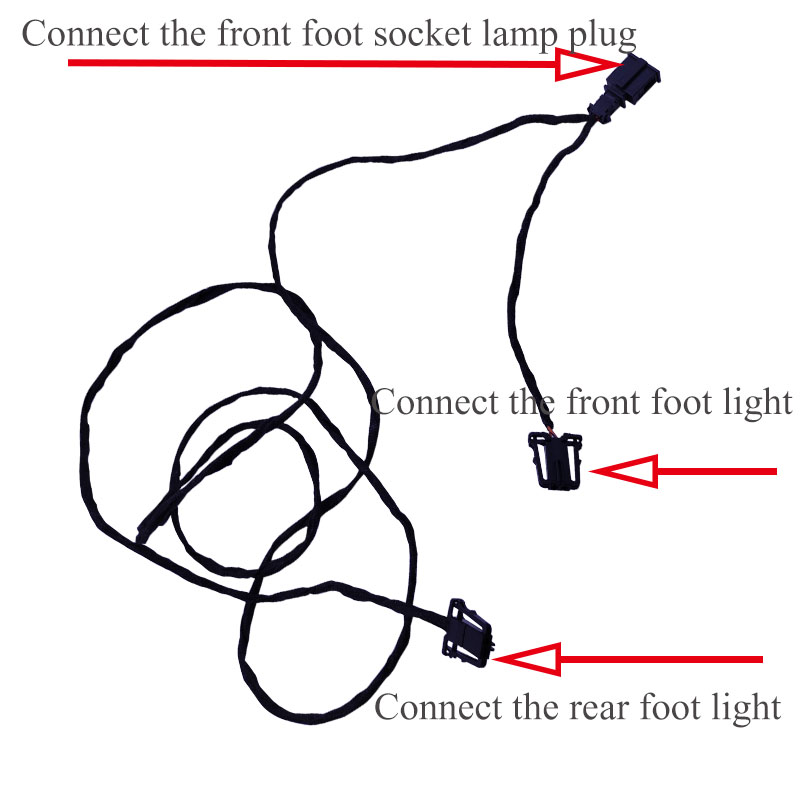 パサートB6、ゴルフ6 MK6 MK7、ジェッタMK5 MK - Wired Pathway Light のレビューと価格