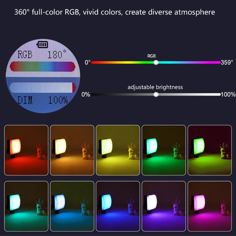 磁気自撮りライトユニバーサル写真ライブブロードキャスト LE - Outdoor Lighting For Photography のレビューと価格