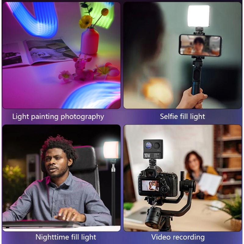 磁気自撮りライトユニバーサル写真ライブブロードキャスト LE - Outdoor Lighting For Photography のレビューと価格