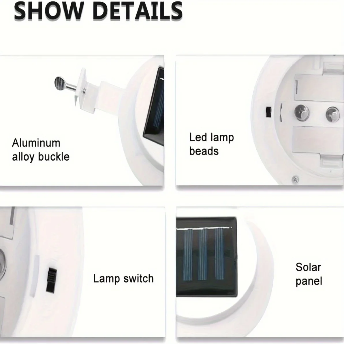 3LEDソーラーウォールライト、ポーチランタン、フェンスラン - Wired Pathway Light のレビューと価格